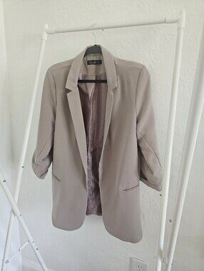 Stoosh Women's Soft Pink Blazer Jacket